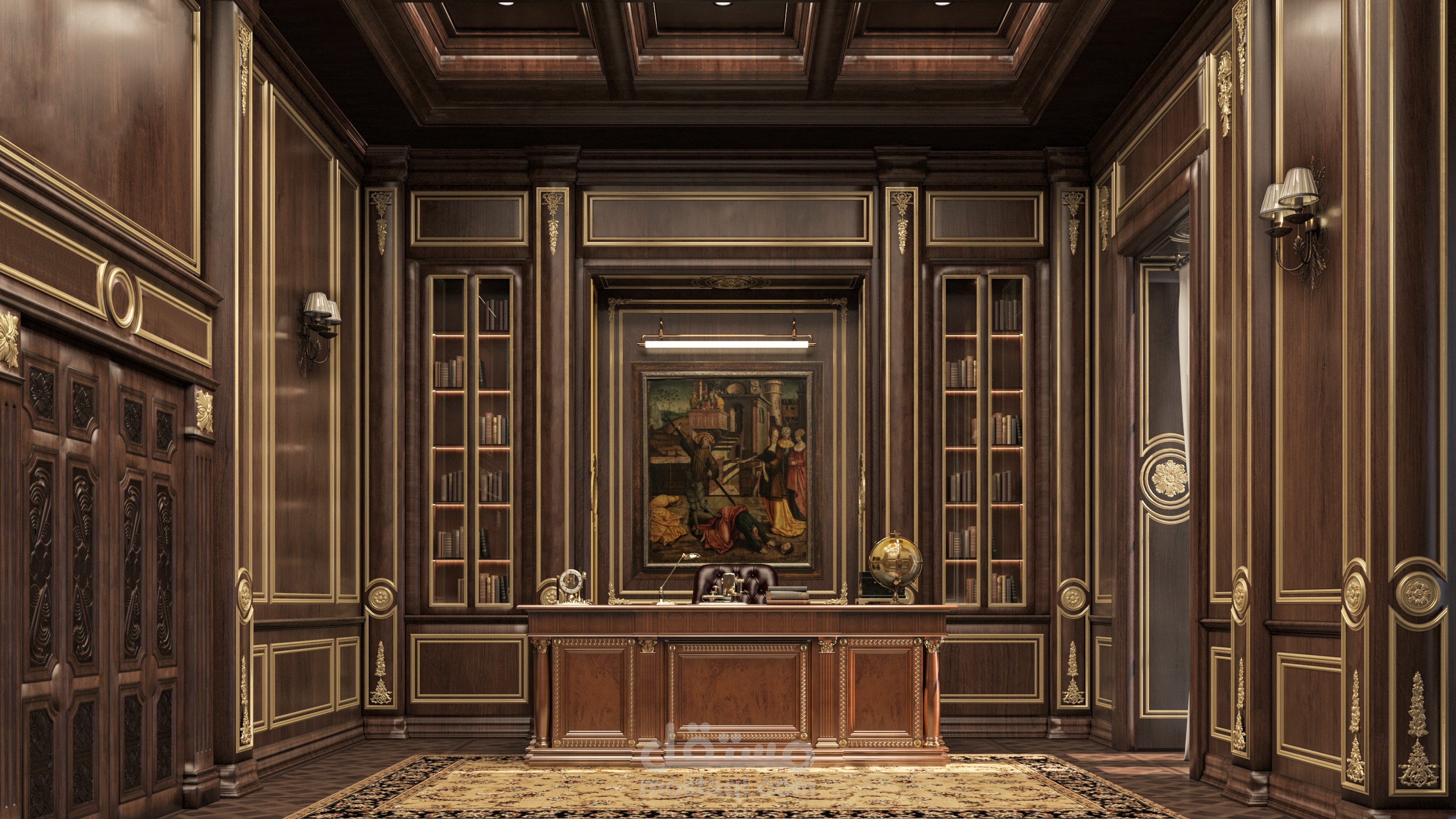 المكتب الرئيسي في قصر الشروق