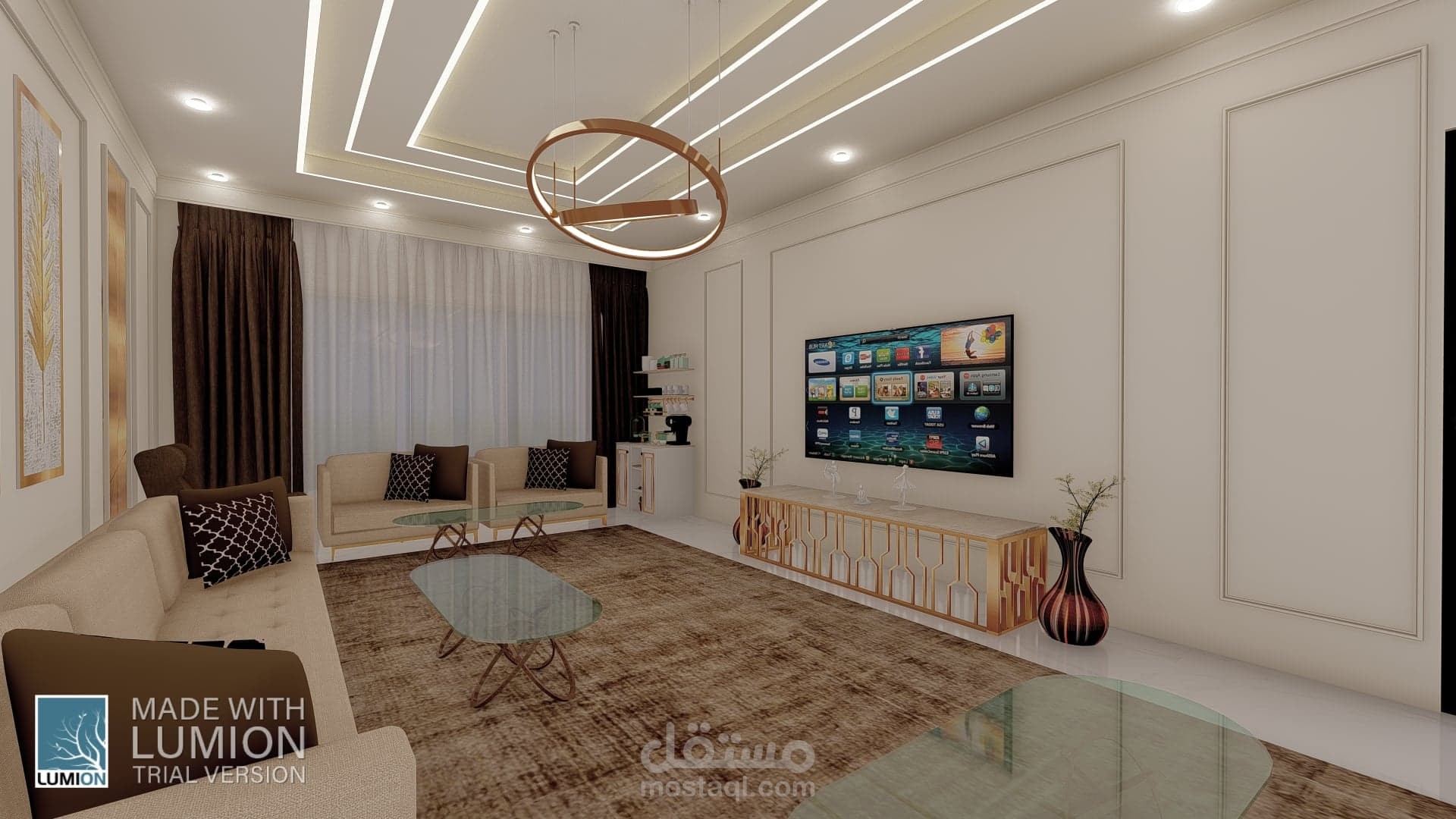 تصميم ملحق فيلا
