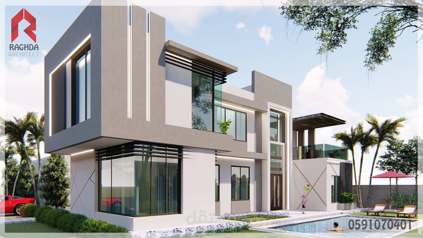 فيلا مودرن، جده