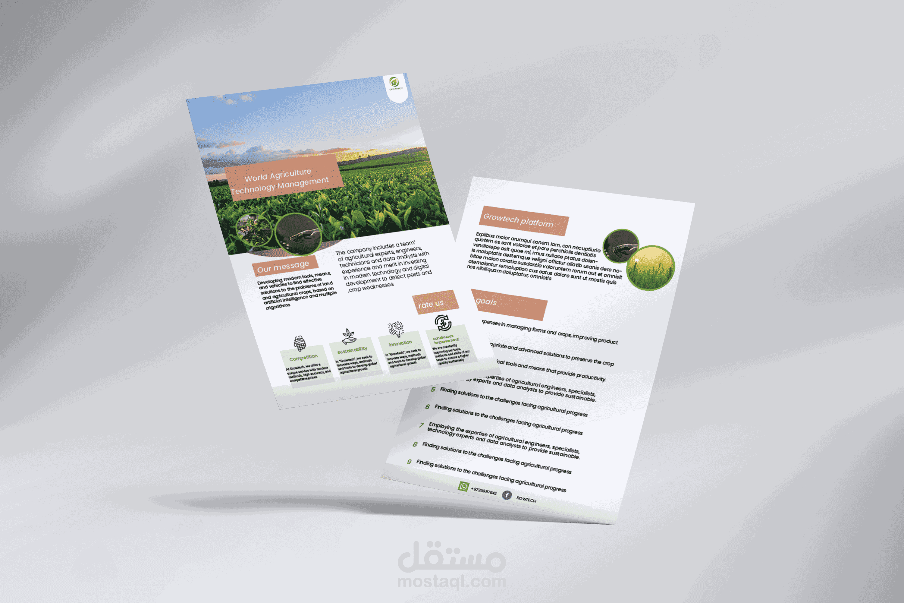 تصميم فلاير