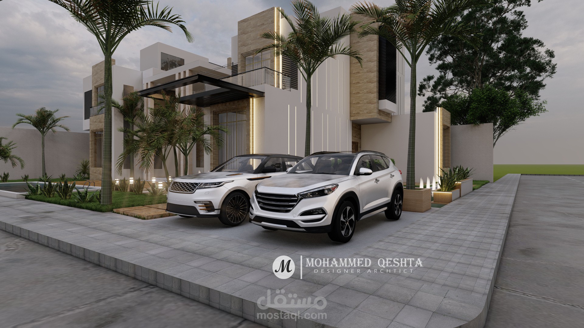 تصميم فيلا مودرن