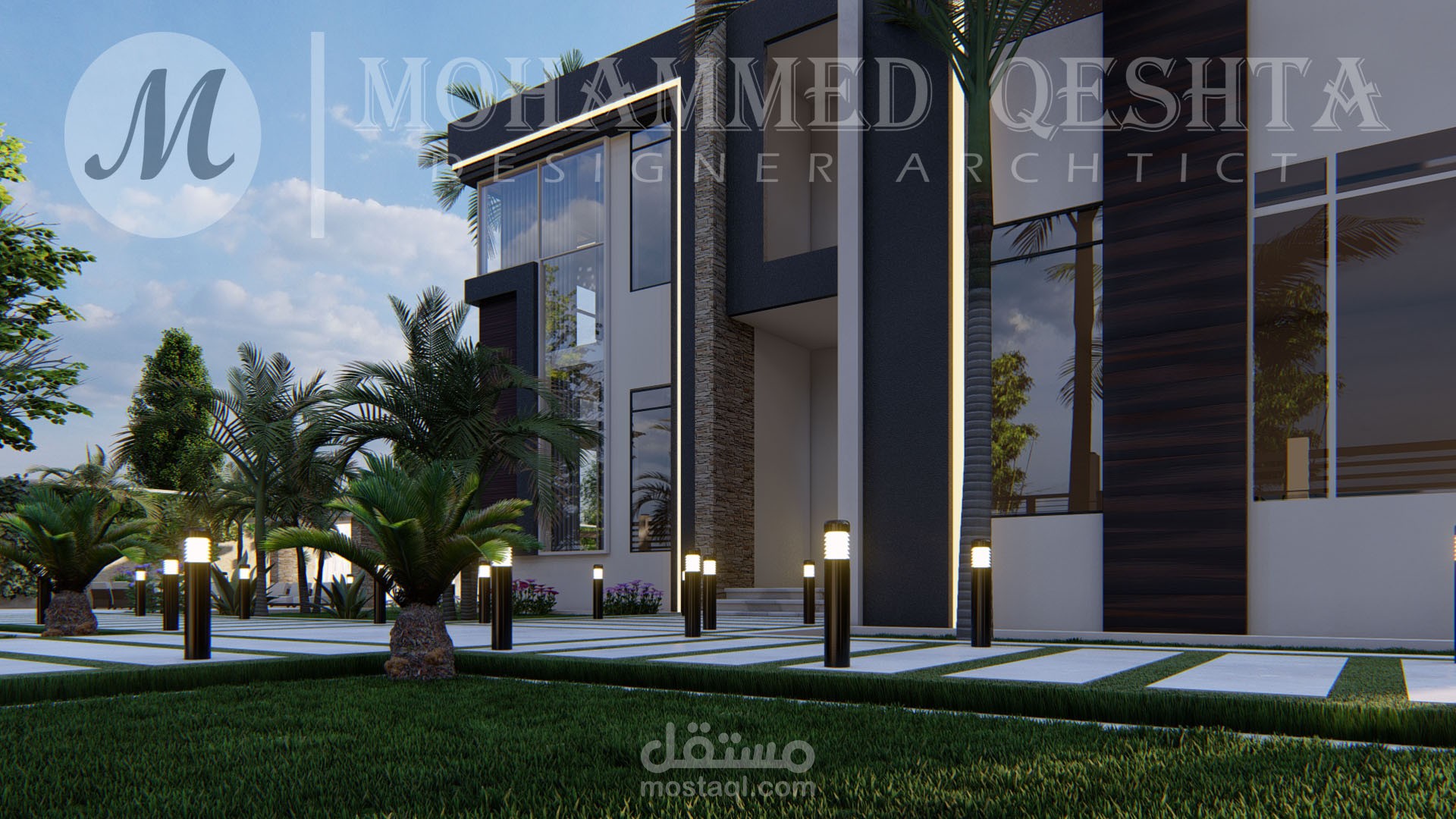 تصميم فيلا مودرن