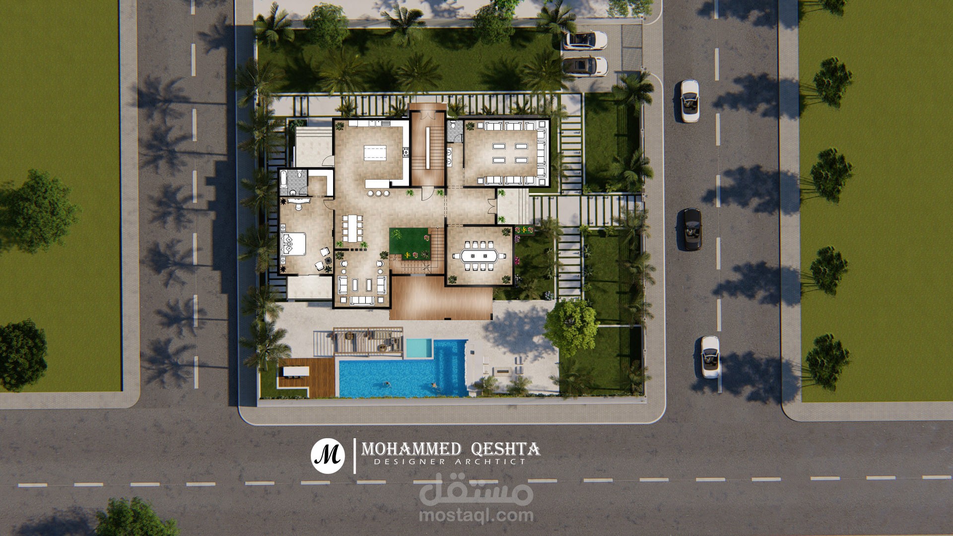تصميم حديقة