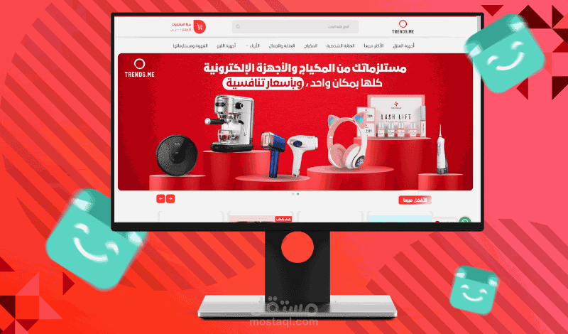 تصميم بنرات لمتجر سلة للمنتجات الإلكترونية