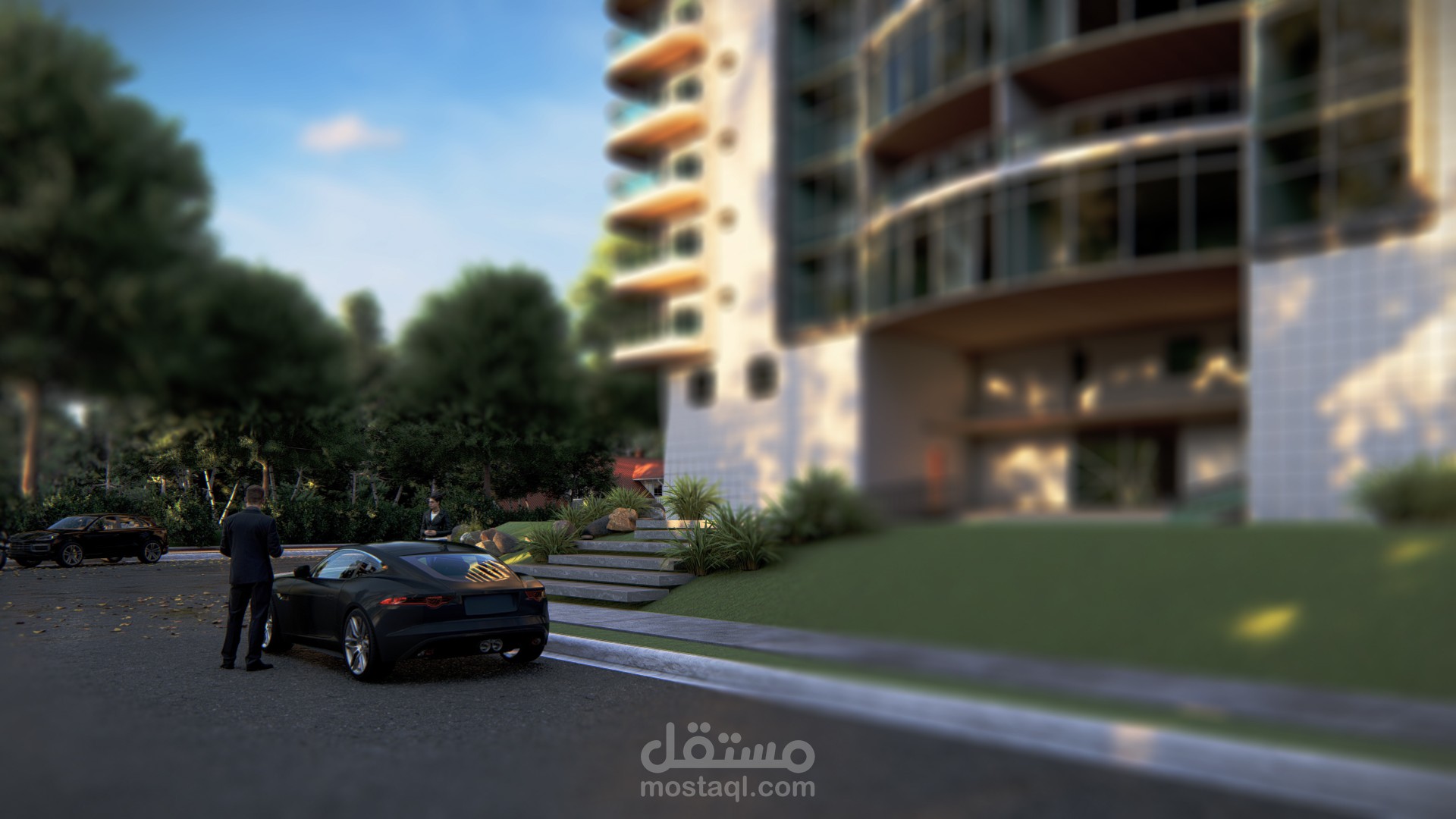 تصميم واجهات مودرن و عصرية