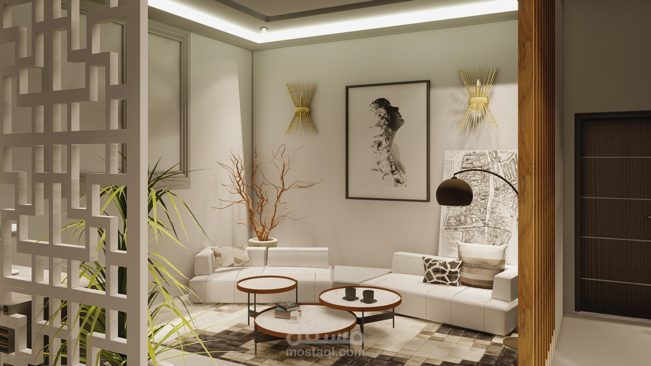 تصميم داخلي لاستديو معماري