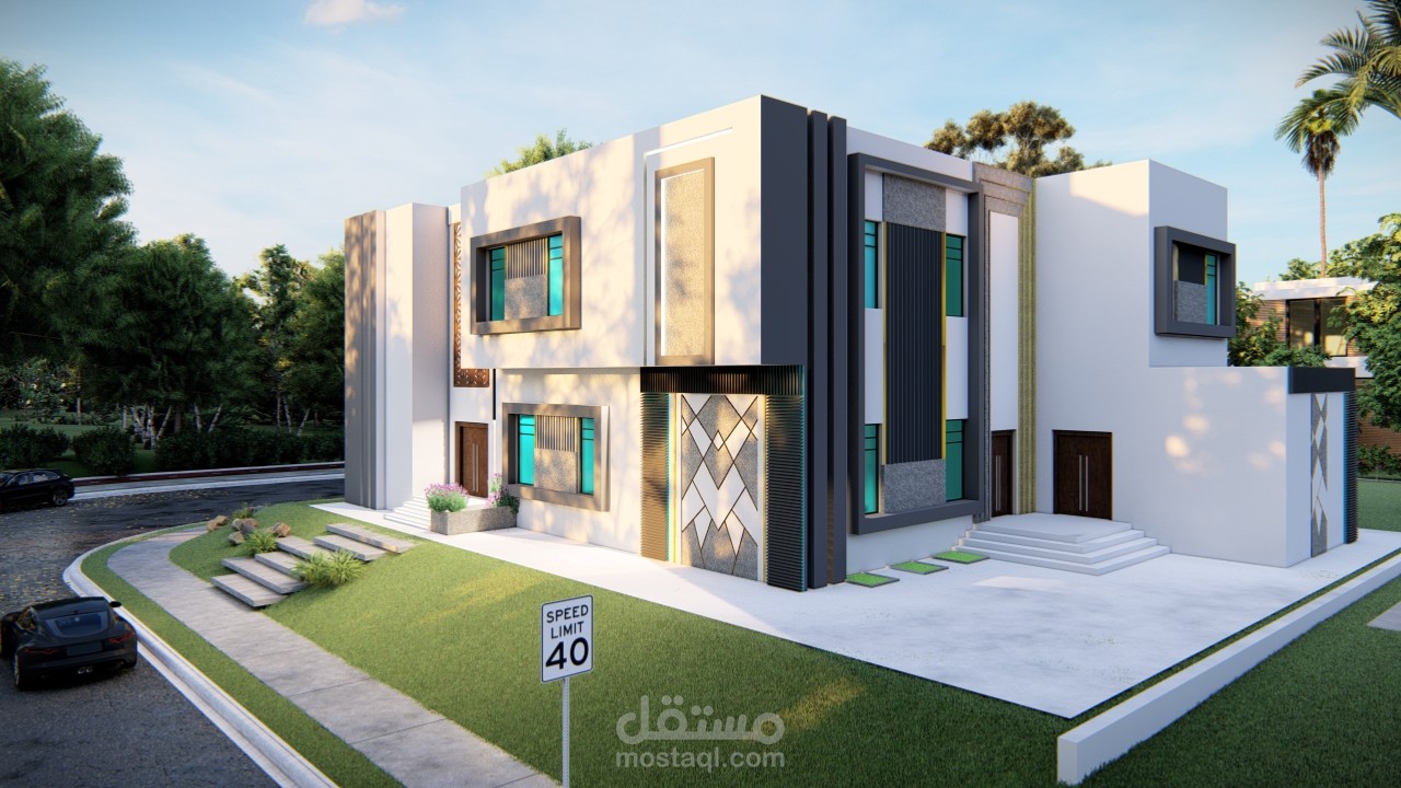 تصميم واجهات معمارية