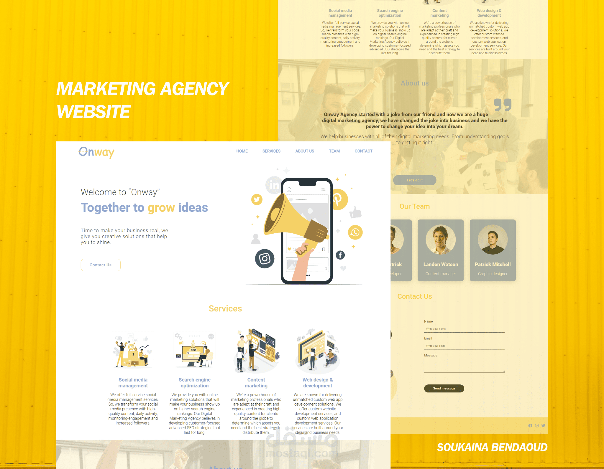 Landing page