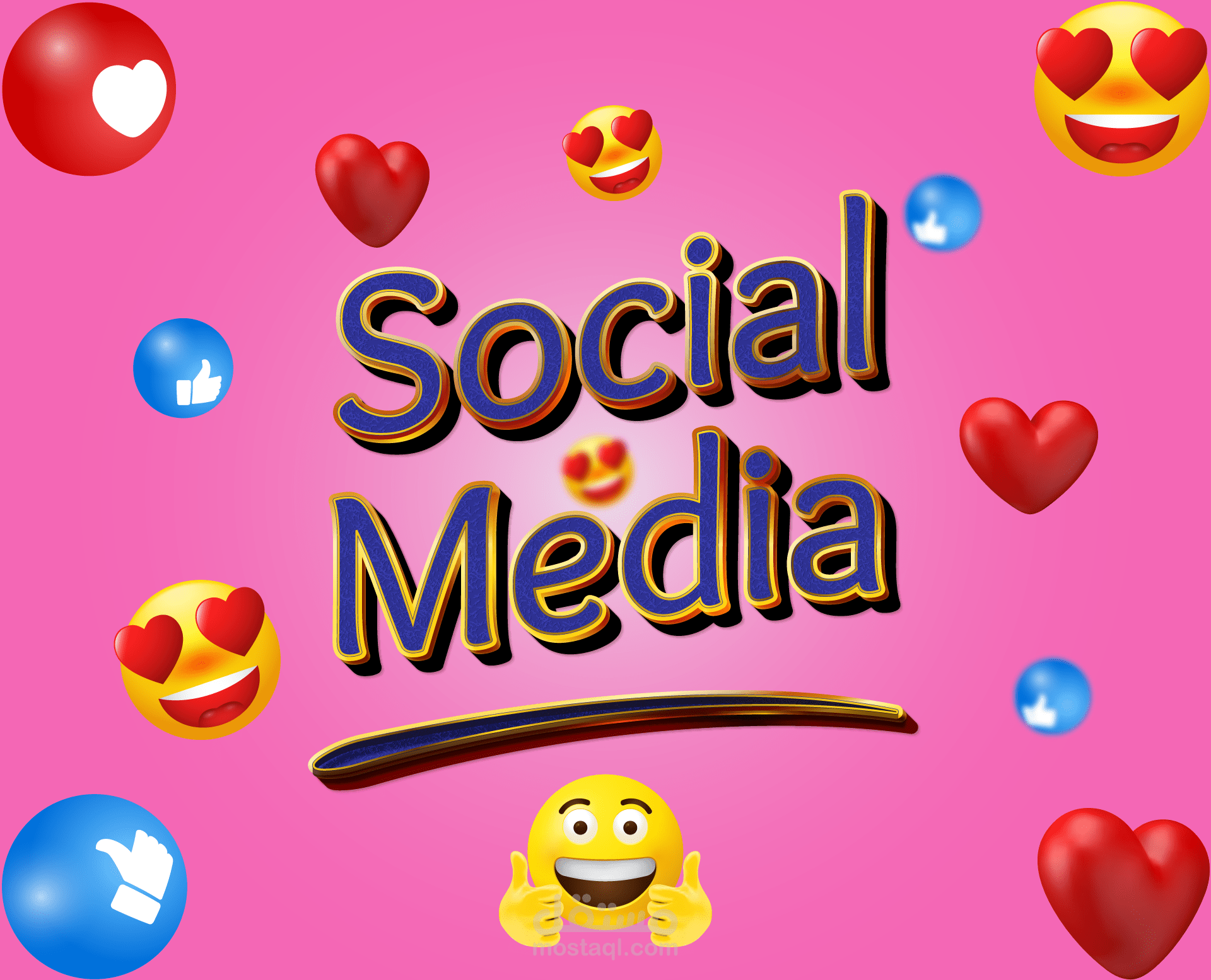 مجموعة تصاميم سوشيال ميديا