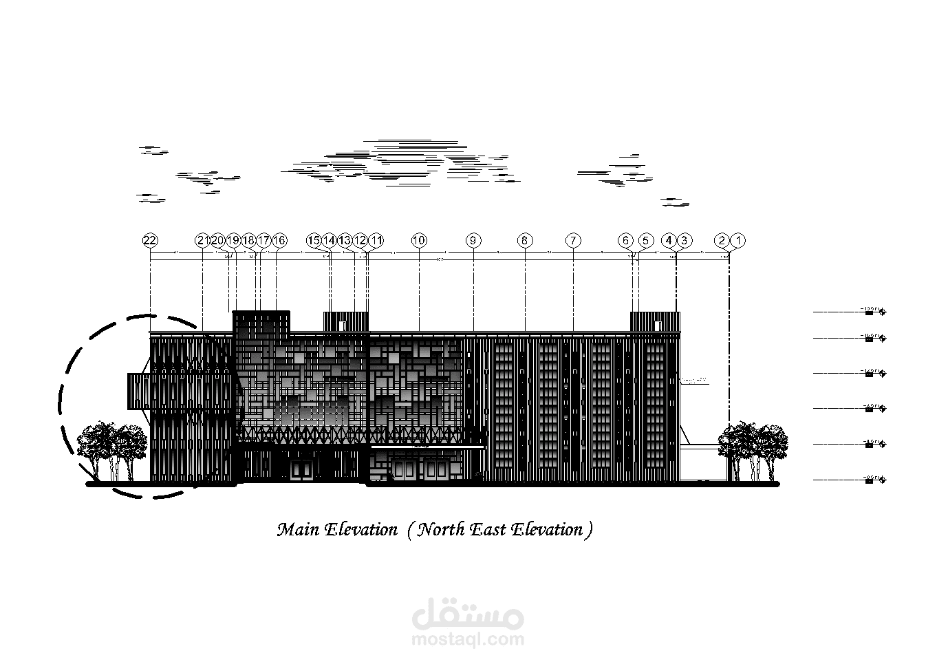 تصميم مشفى للسرطان