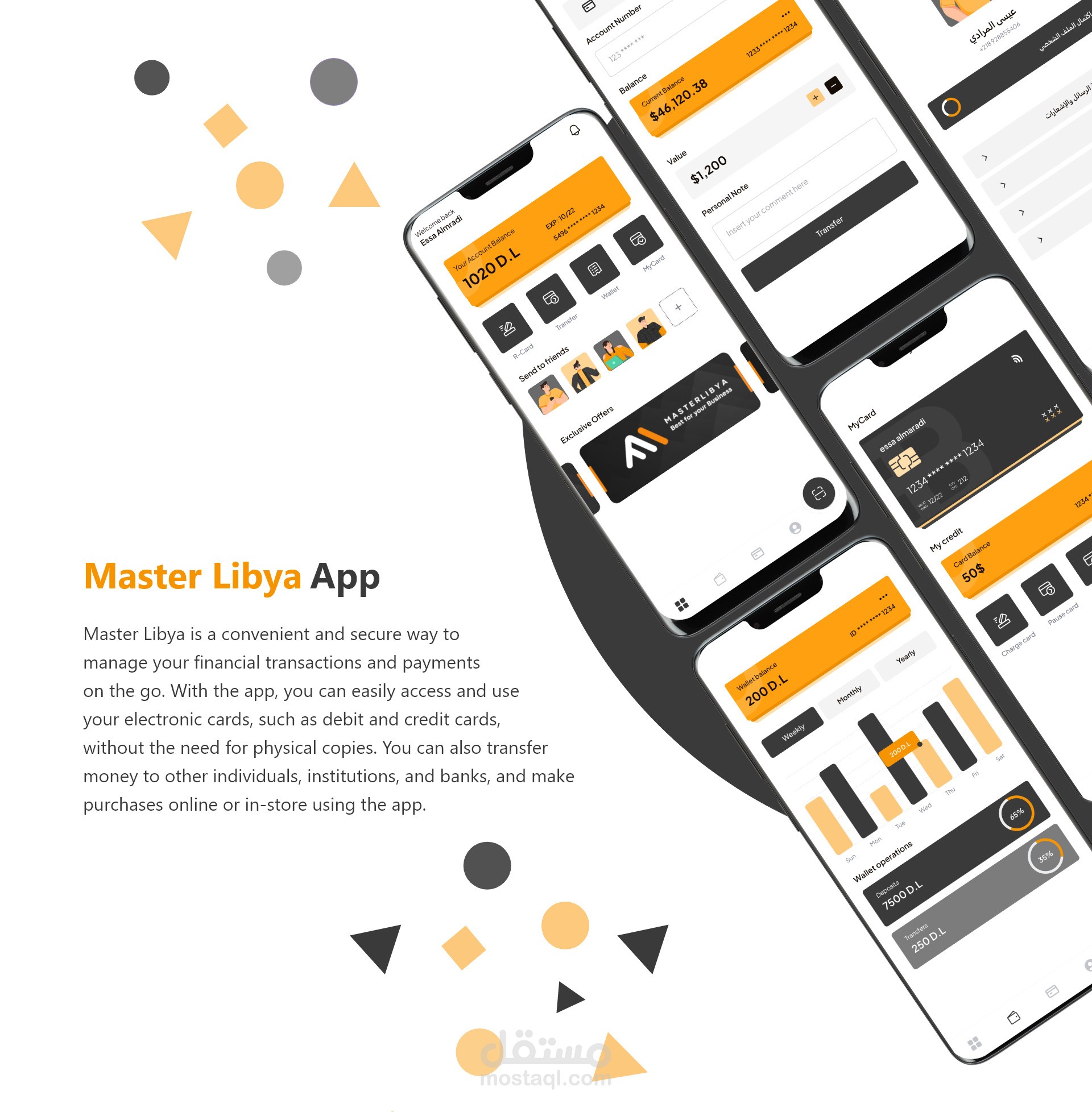 تطبيق محفظة الكترونية