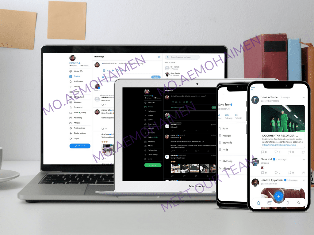 تواصل اجتماعي مثل تويتر