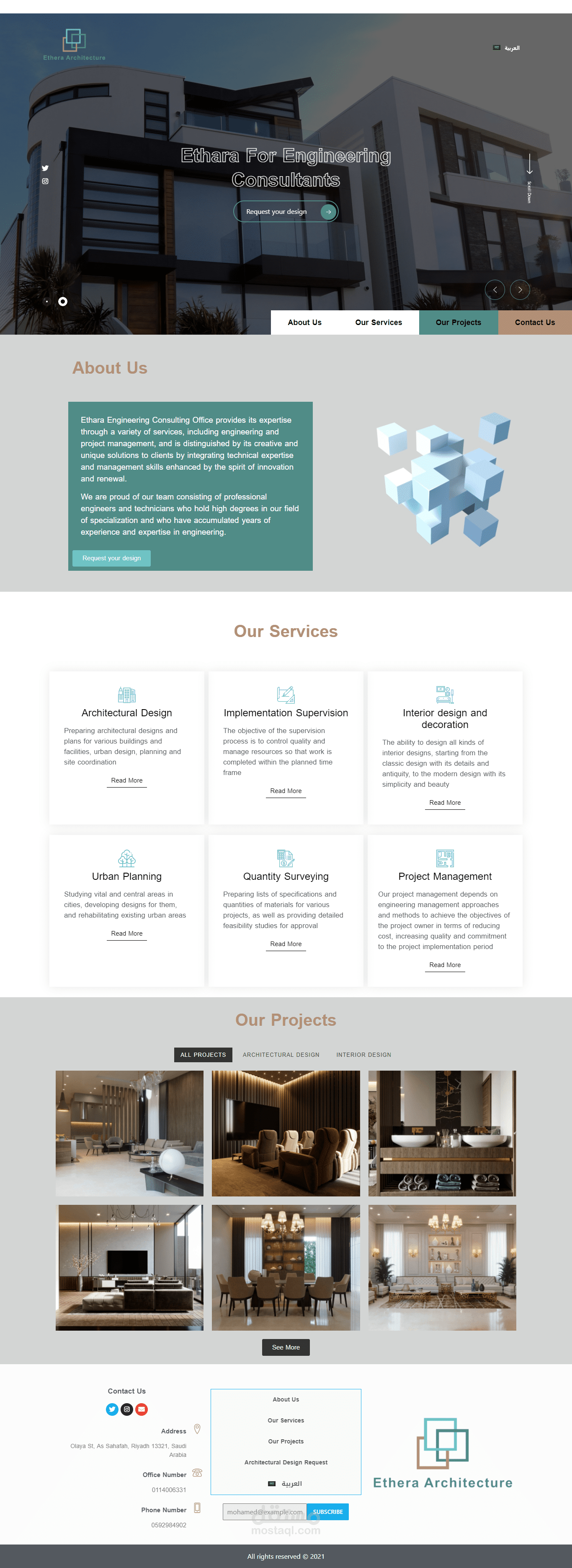 wordpress website