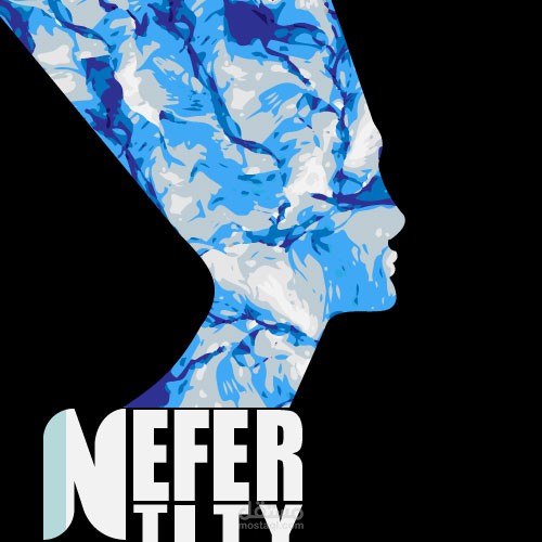تصميم  هوية ل معرض  NEFERTITY للاعمال الفنية