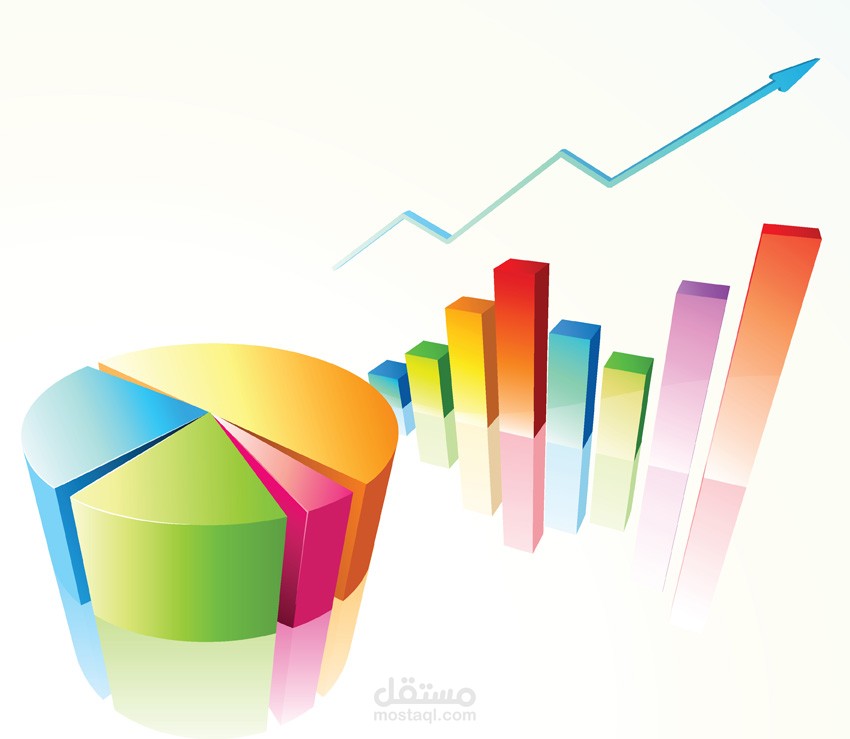 صناعة محتوى إحصائي مع التصميم