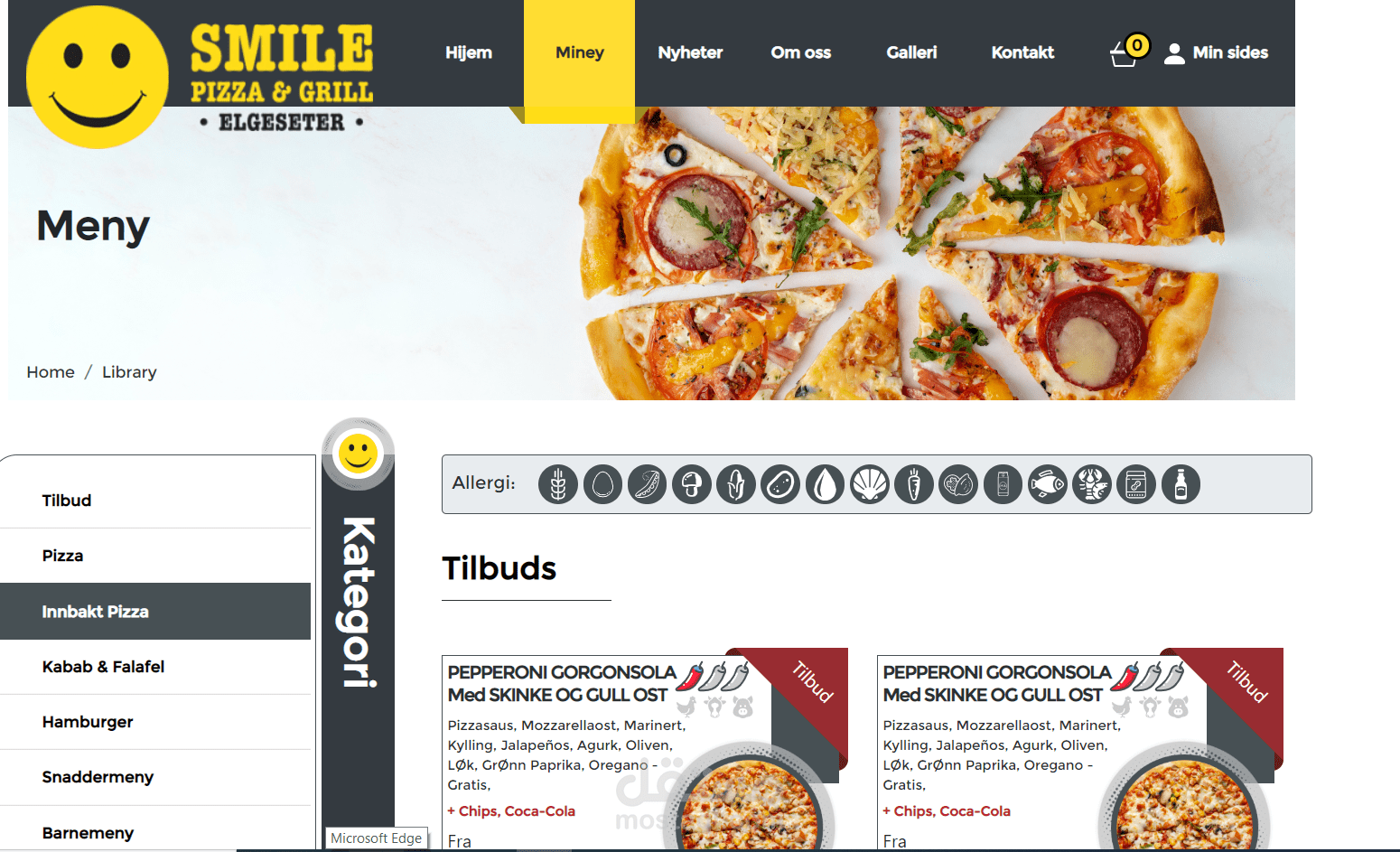 pizza store