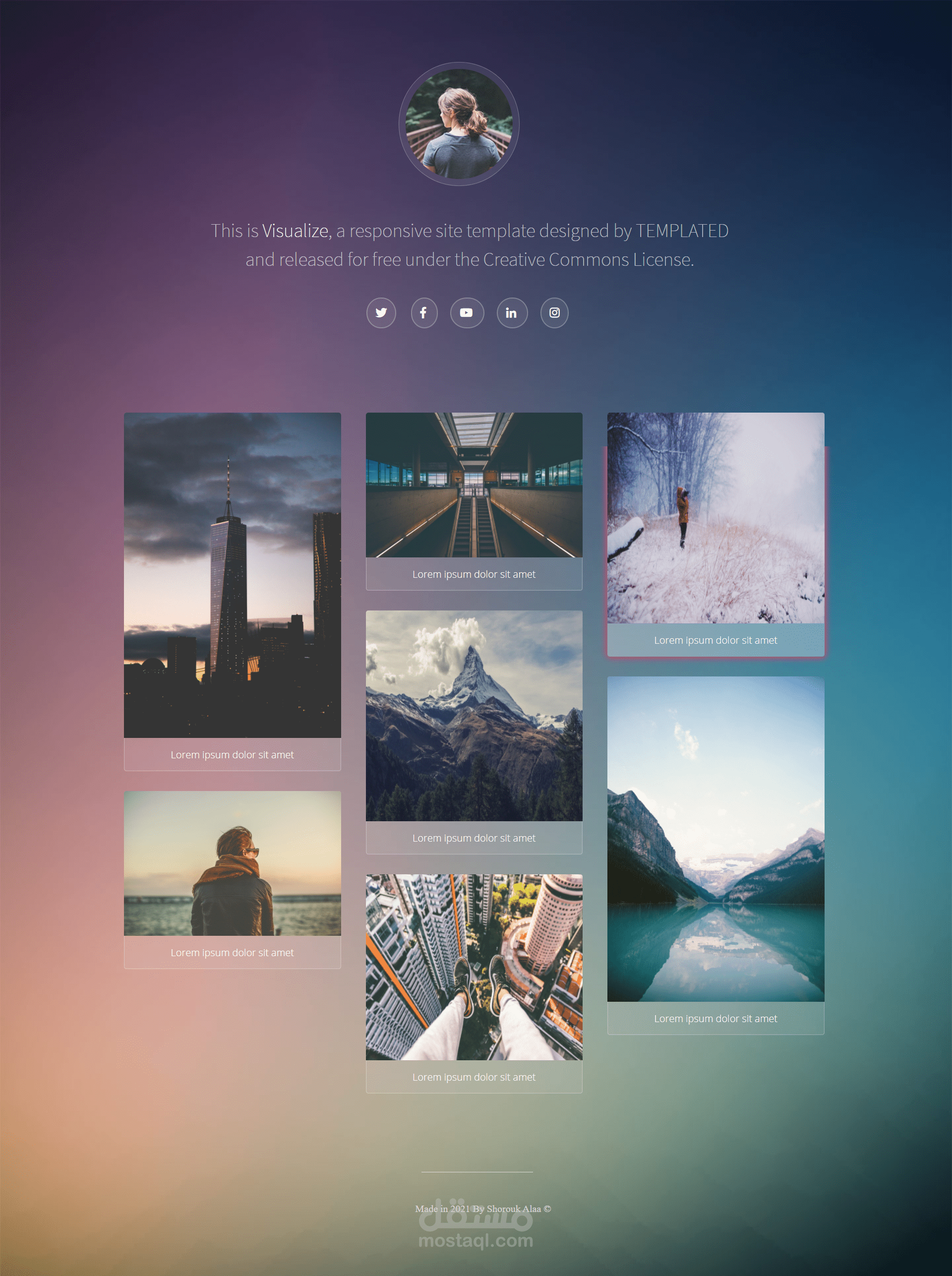 single page
