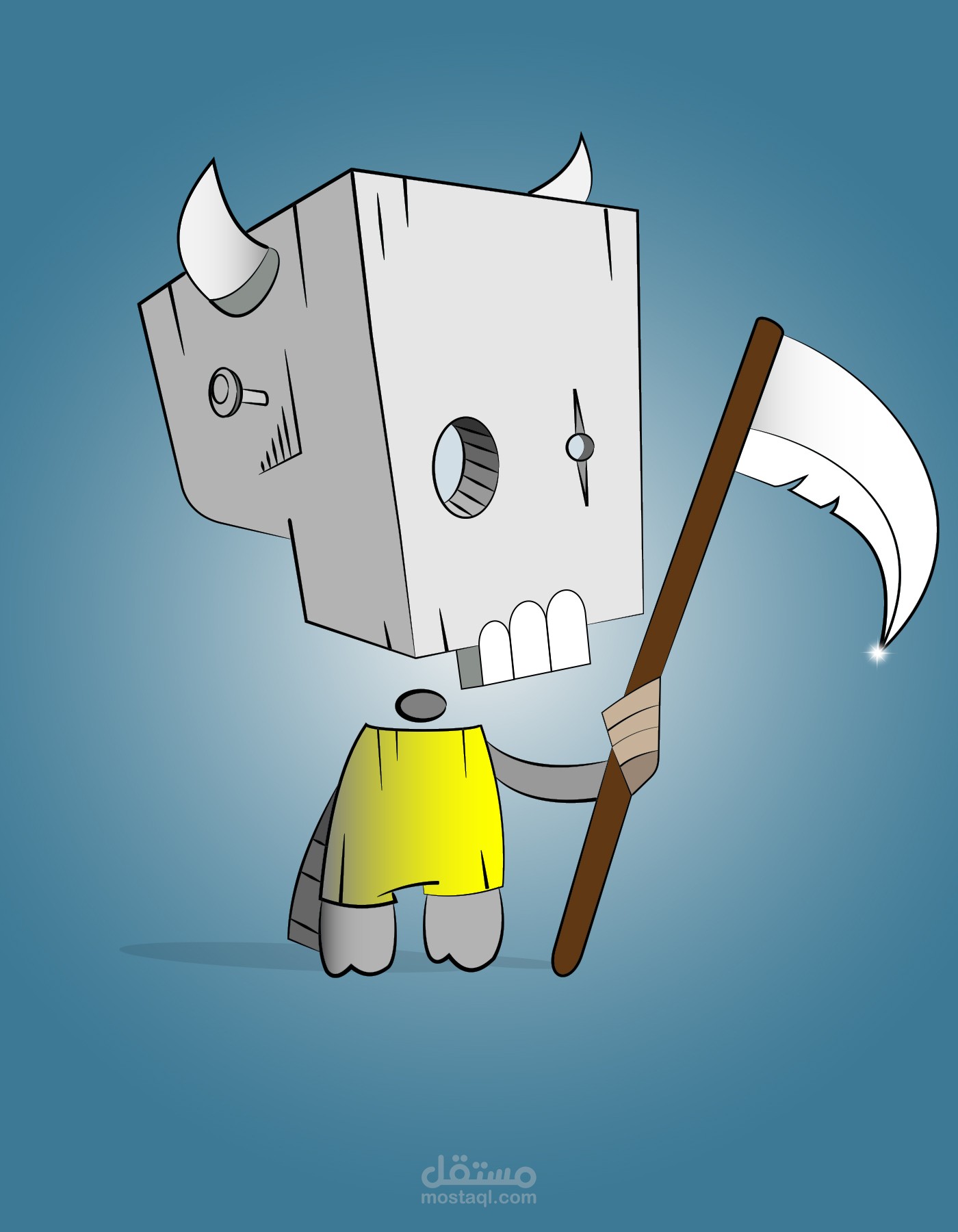 تصميم رسومات كرتونية أحترافية بأعلي جودة