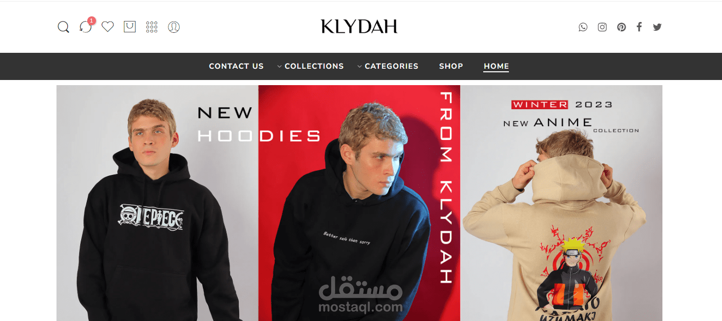 Klydah - Fashion and Local Brand WordPress e-commerce website