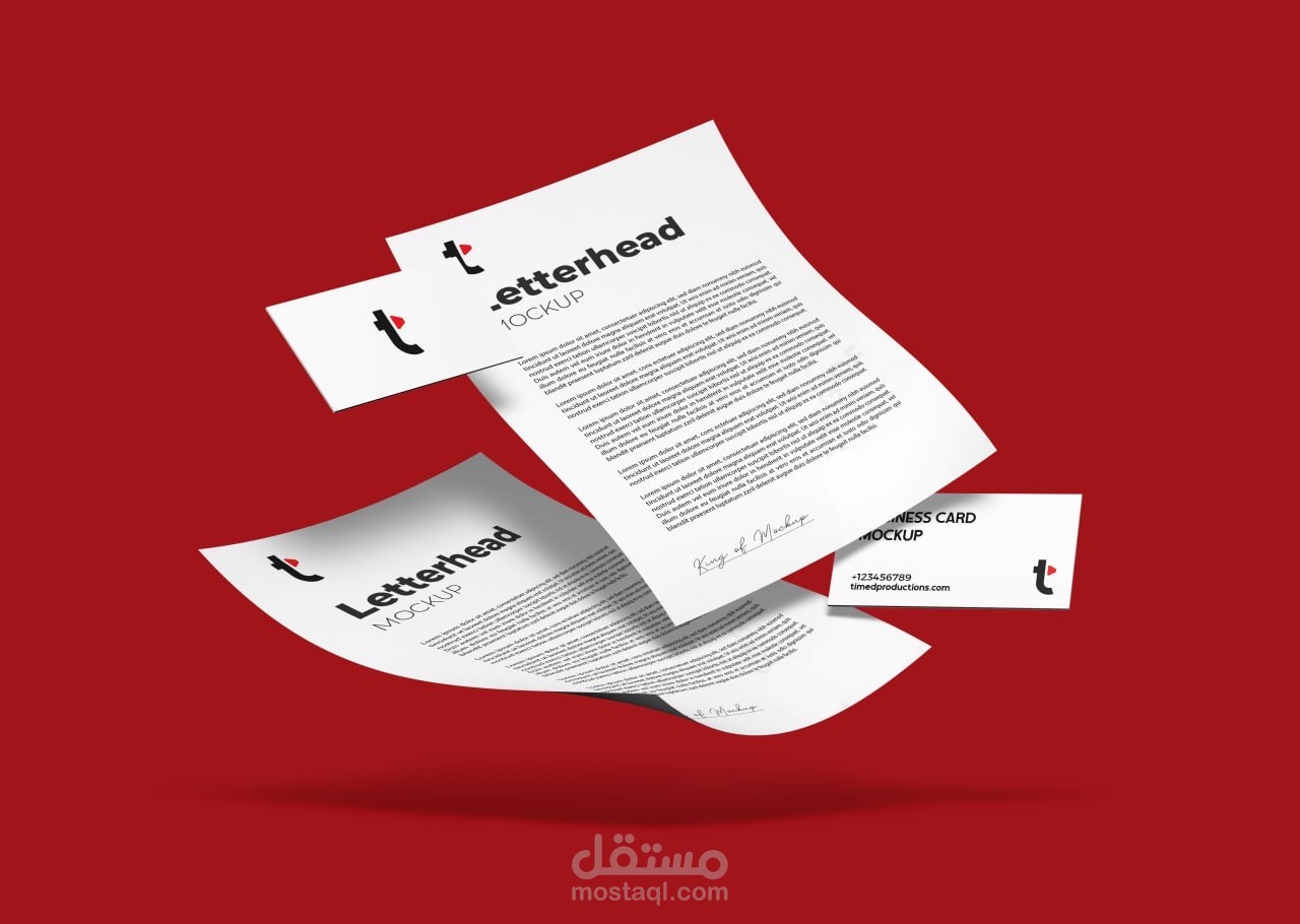 Timed Productions Visual Identity