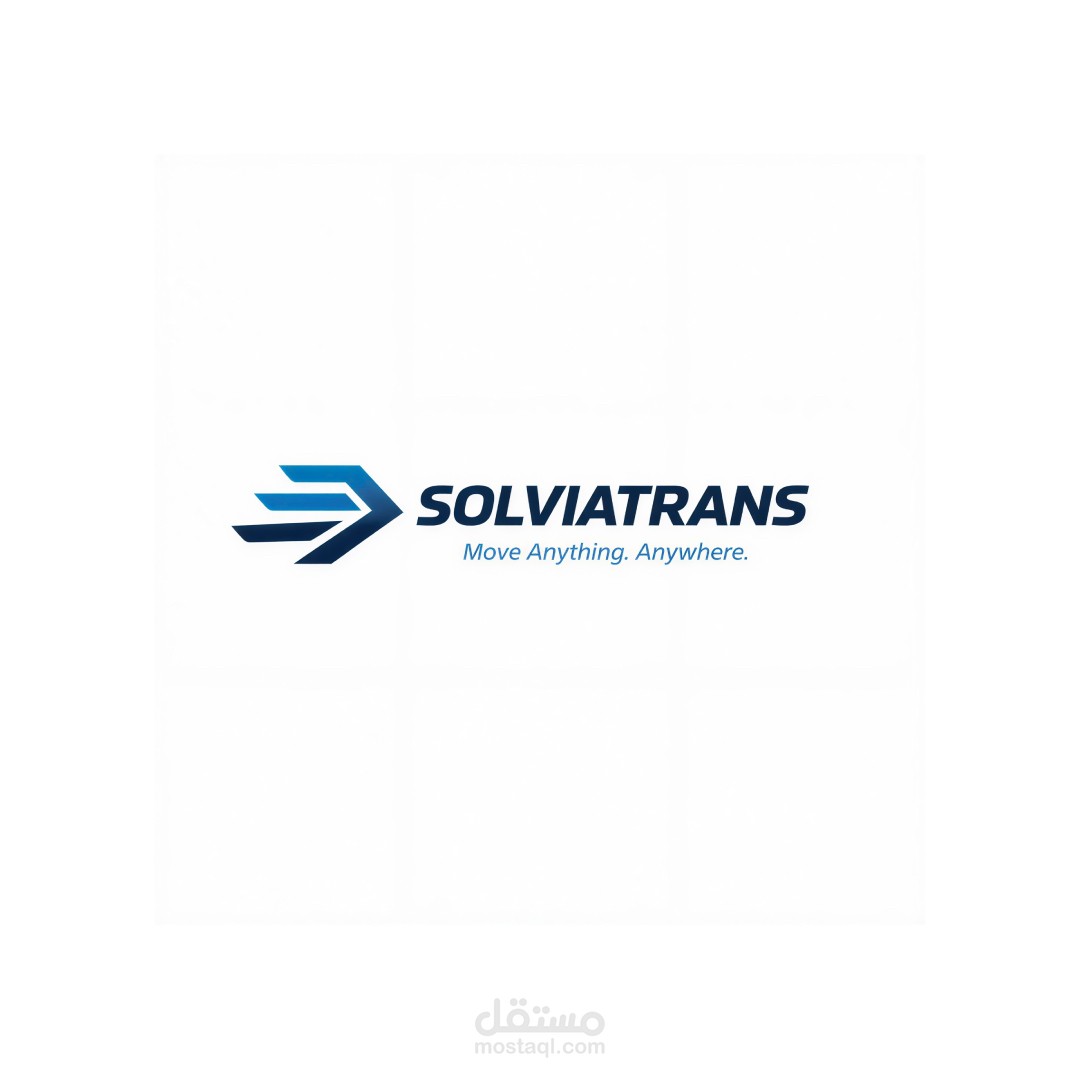 Solviatrans logo design
