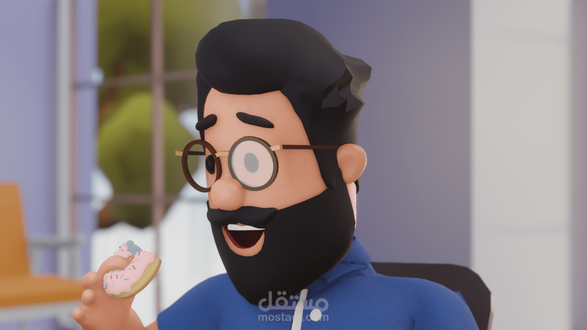 تصميم إعلان 3D