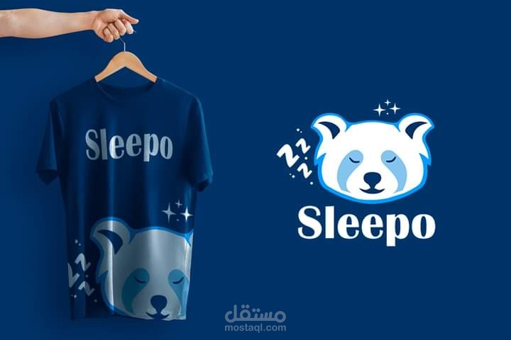 تصميم اشكال لشركة  sleepo التجارية