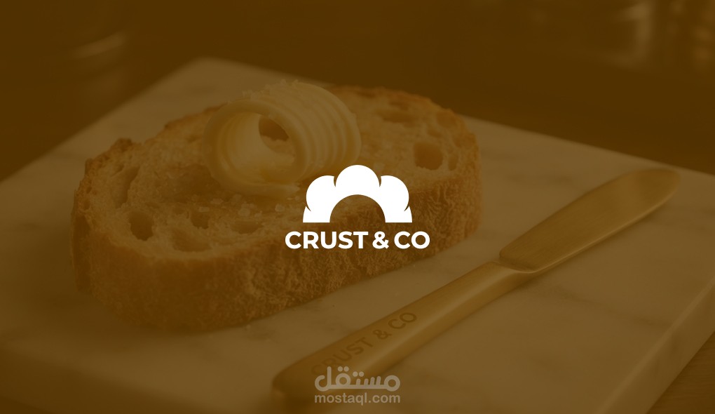 كرست أند كو | CRUST & CO. – Visual Identity & Artisan Bakery Branding