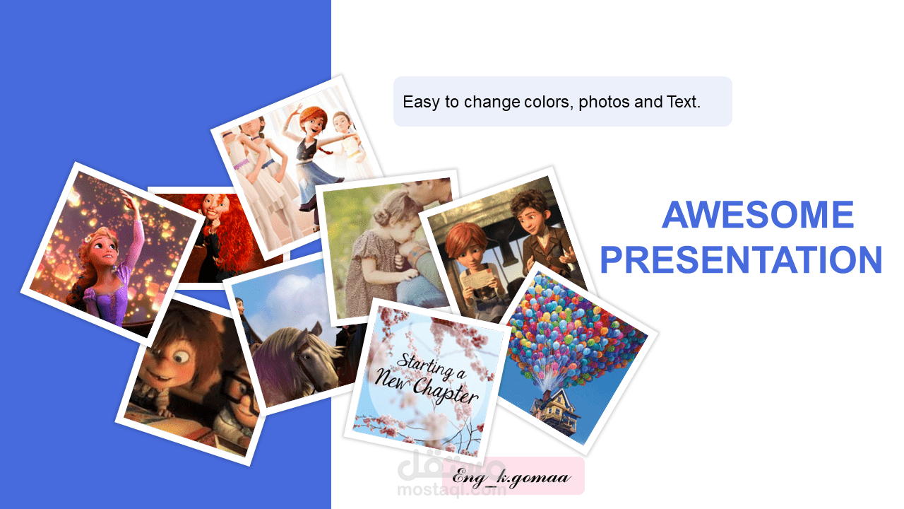 تصاميم مختلفة لعروض البوربوينت