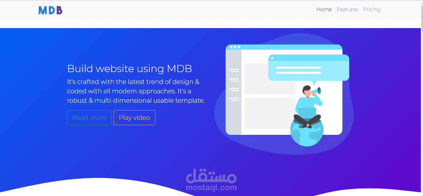 Landing Page