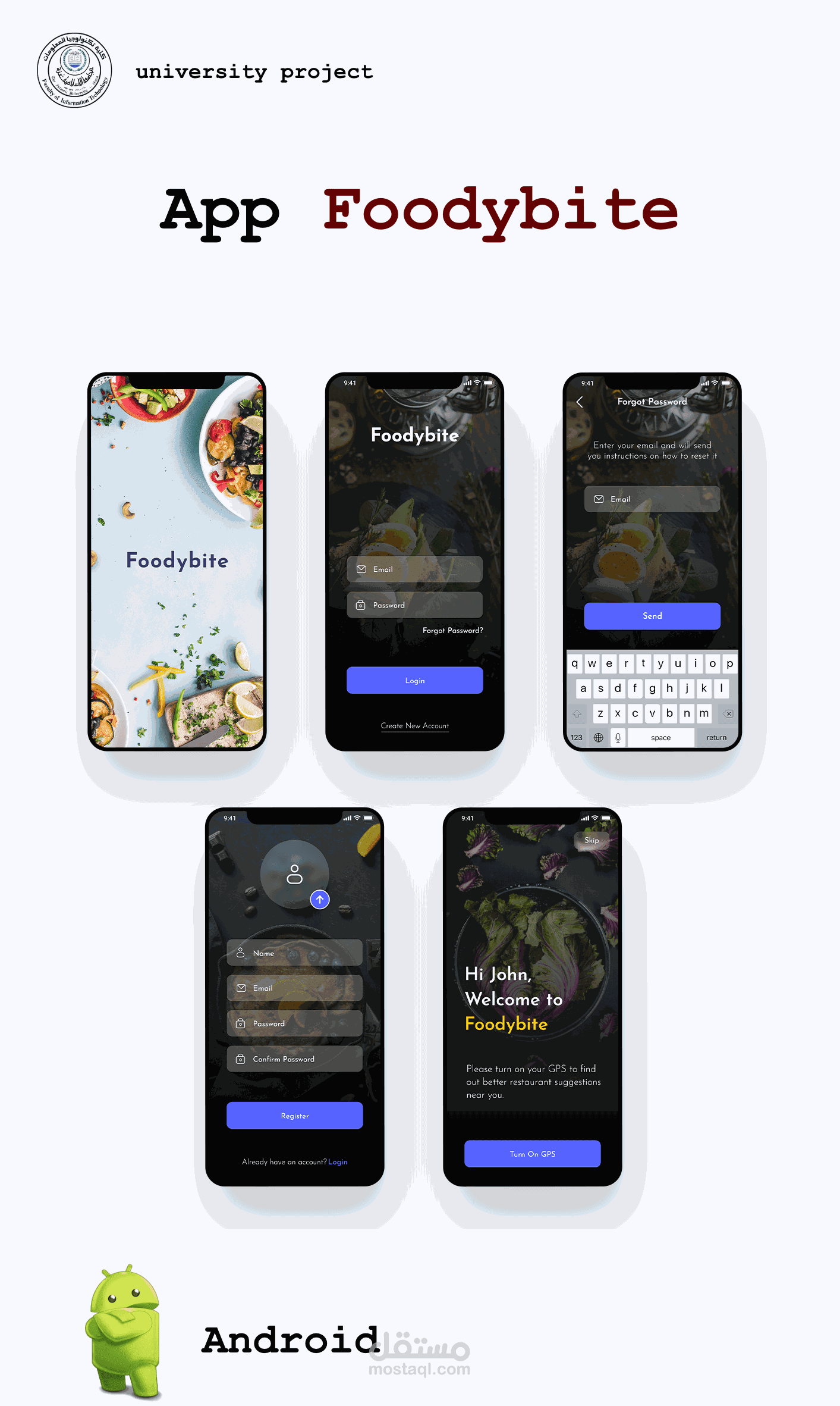 Foodybite application