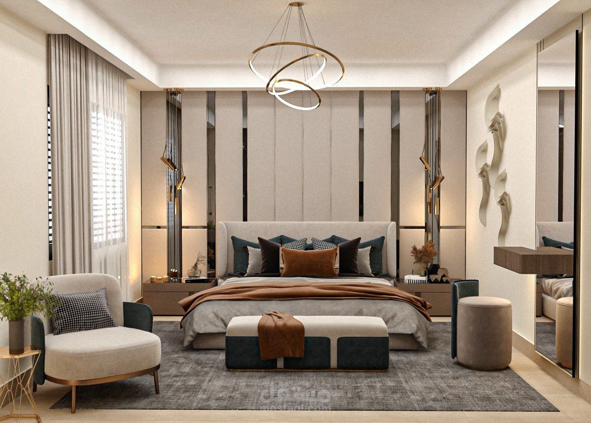 تصميم فيلا حي النرجس الرياض 3D