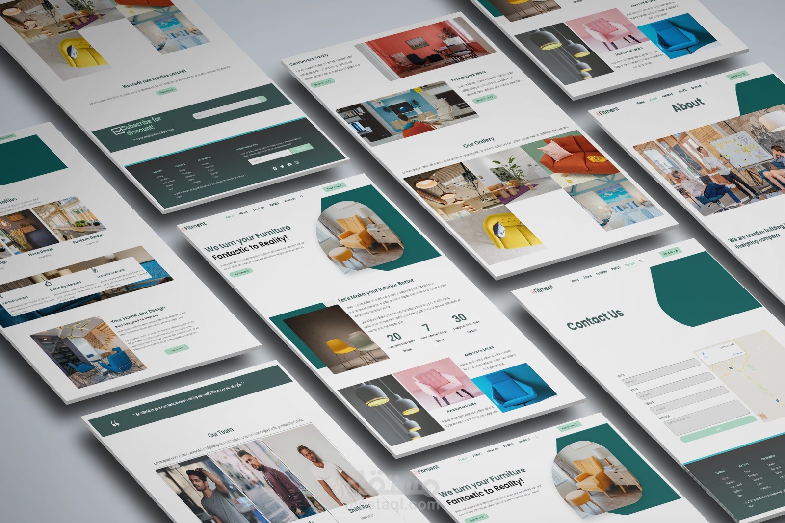 موقع الكتروني لبيع الاثاث المنزلي