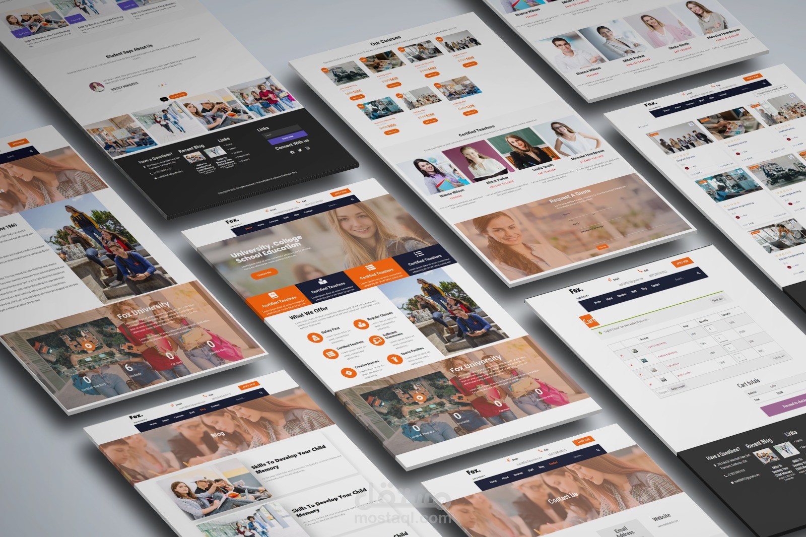 جامعة fox التعليمية الحديثة