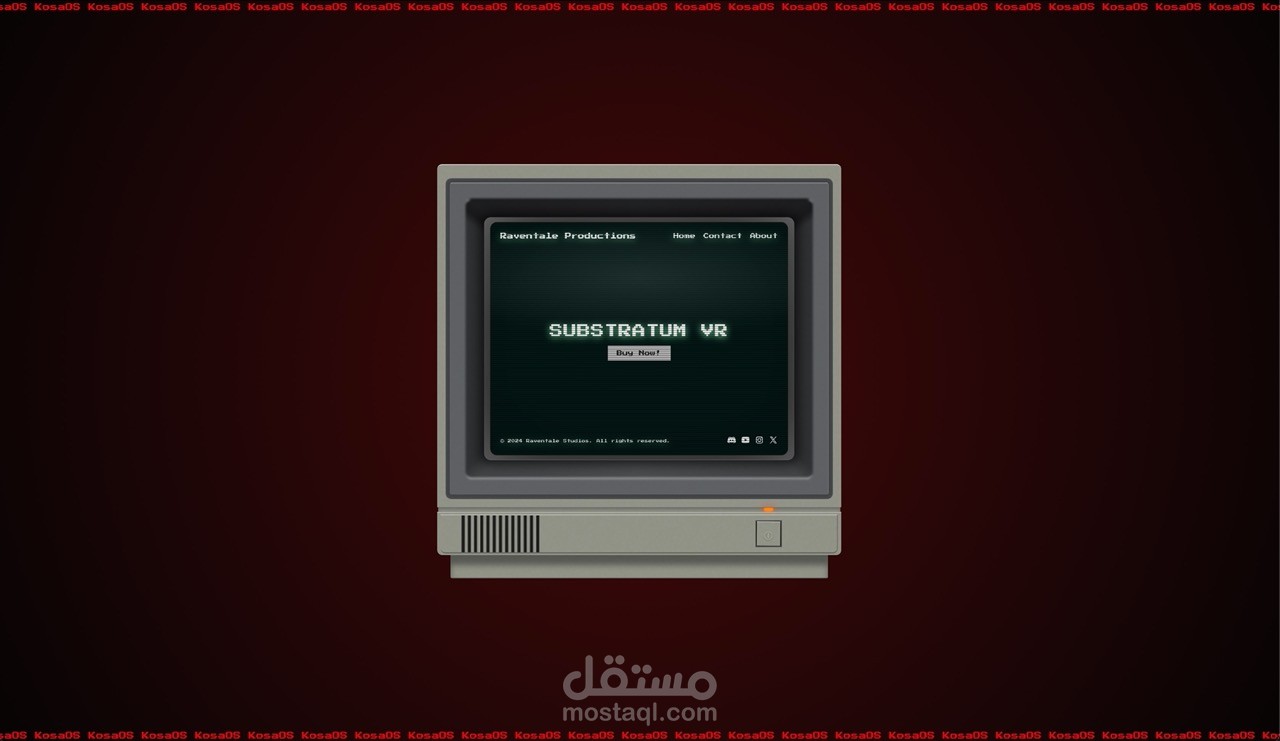موقع تصويقي للعبة VR