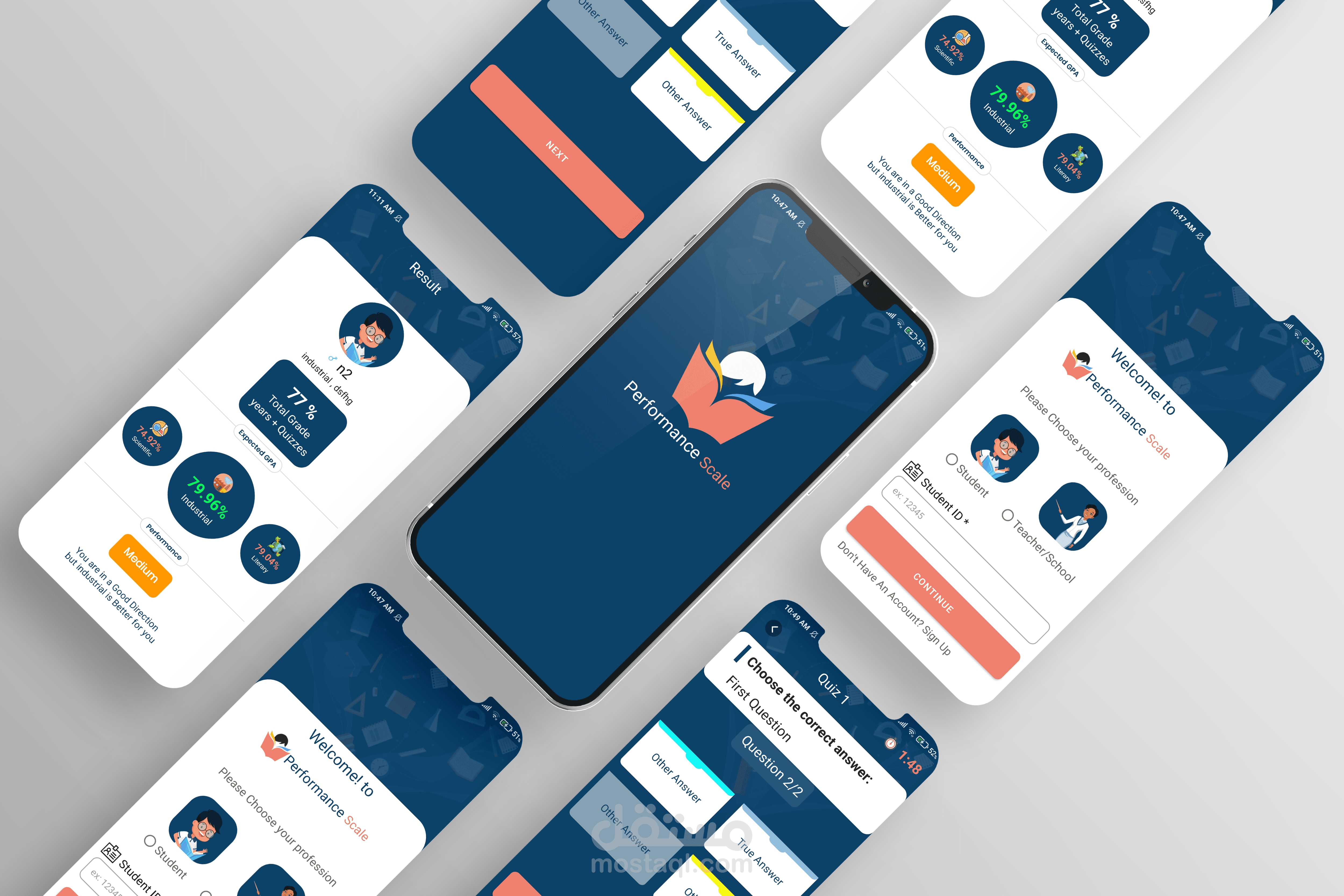 تطبيق Performance - تعليمي