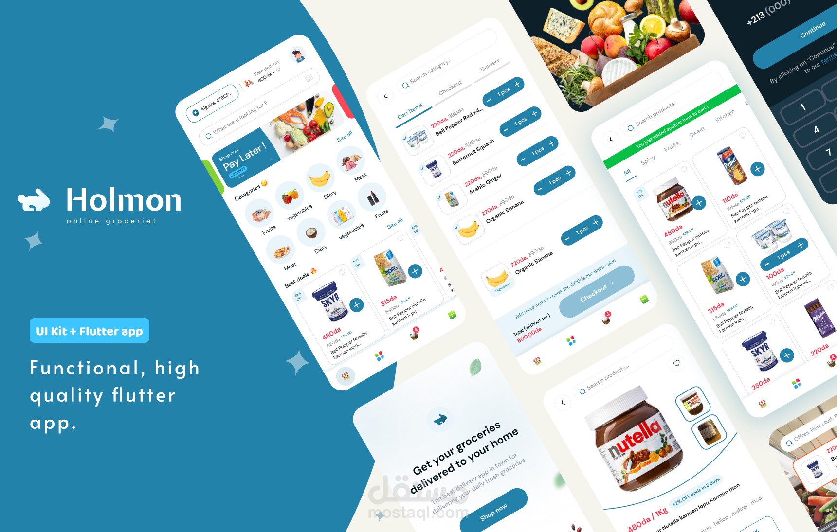 Grocery App Starter flutter app