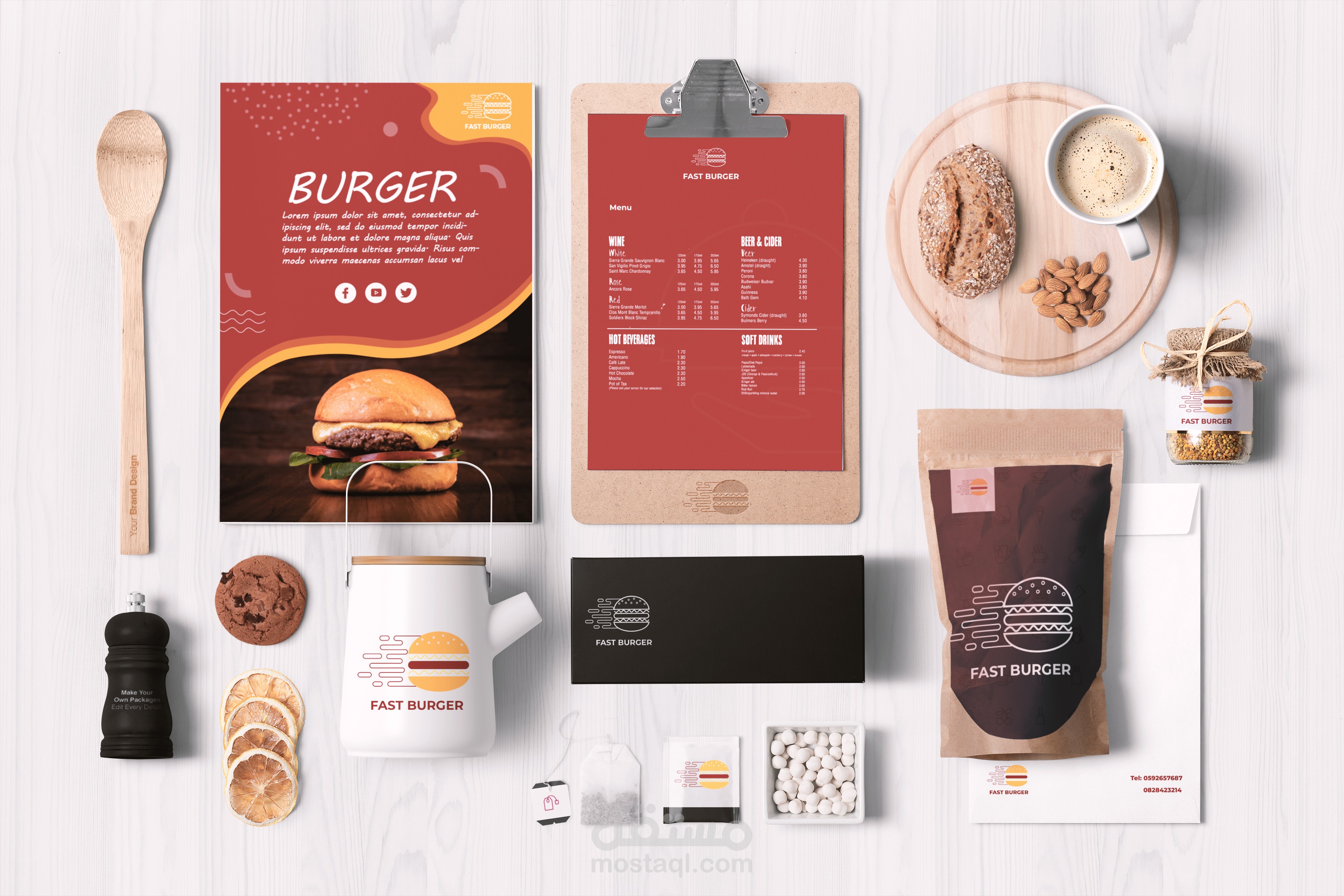 IDENTITY  هوية بصرية لمطعم