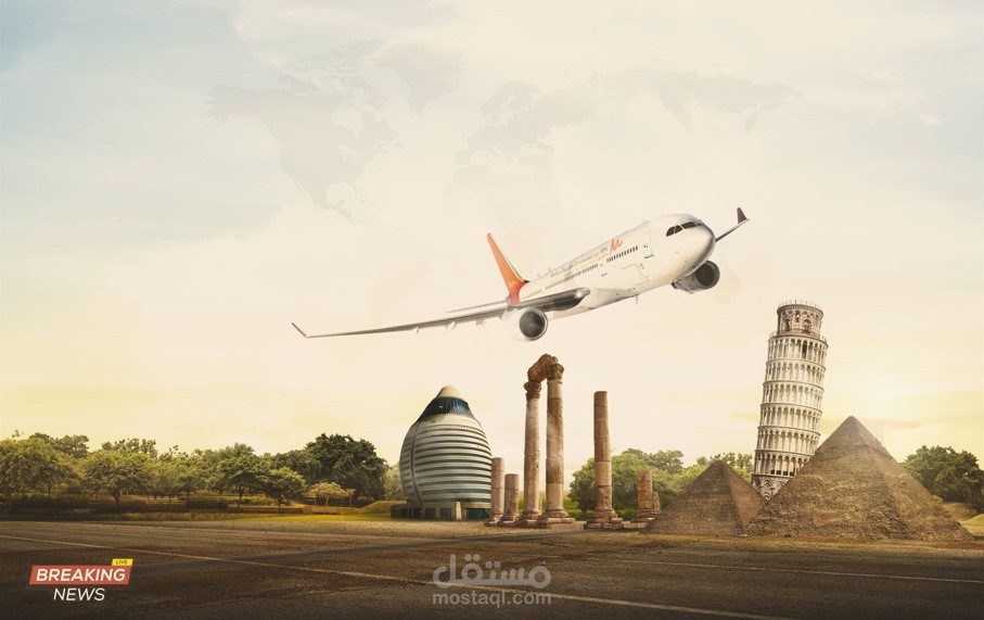 تصاميم متنوعة لوكالة السفر والسياحة &quot;موور ترافل&quot;