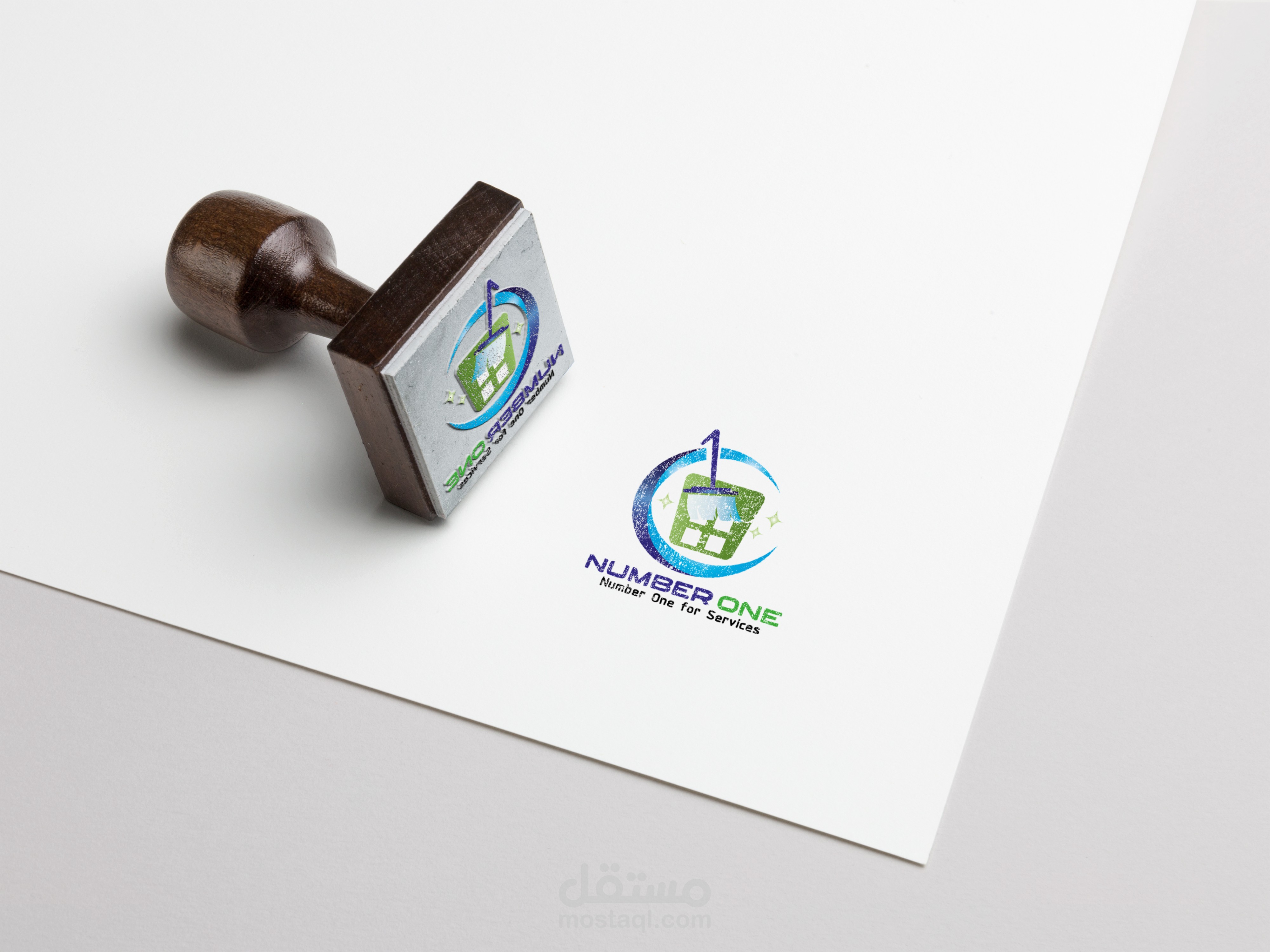 تصميم لوجو شركة (Number Nne )