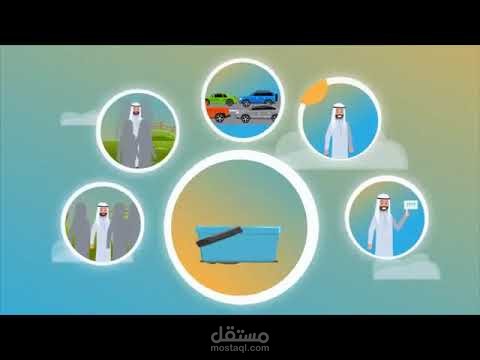 إعلان موشن جرافيك باللهجة السعودية - تطبيق طازج للذبائح