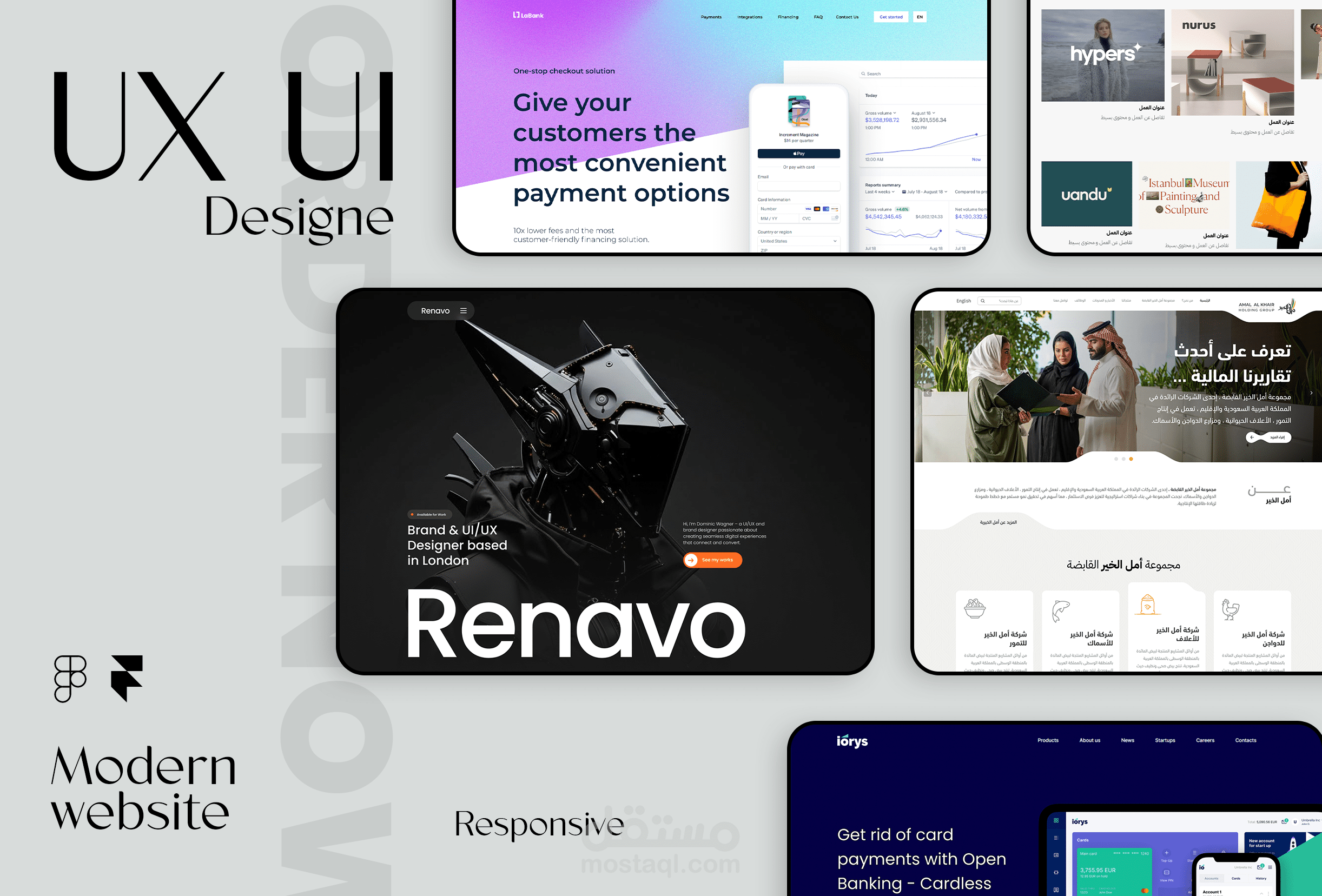 ?? تصميم واجهات وتجربة مستخدم احترافية (UX/UI) باستخدام Figma
