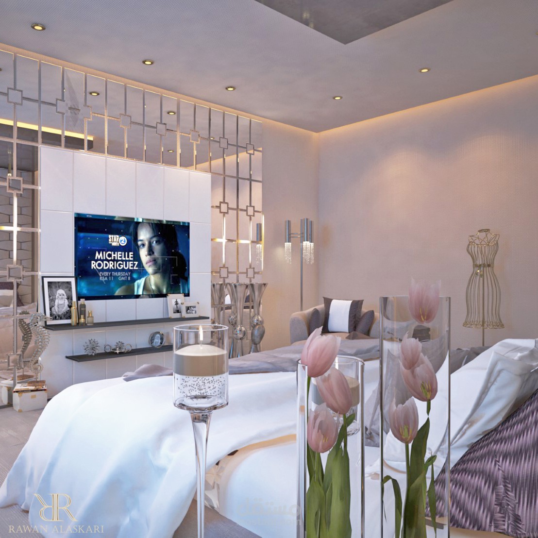 تصميم داخلي لمبنى سكني