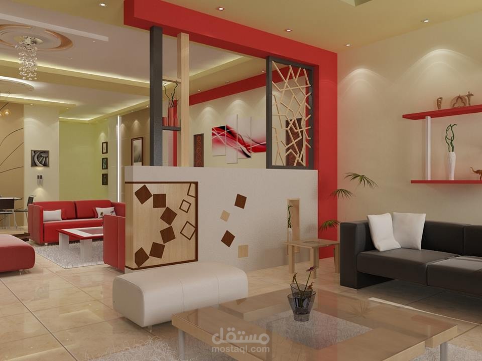 تصميم داخلي 3d