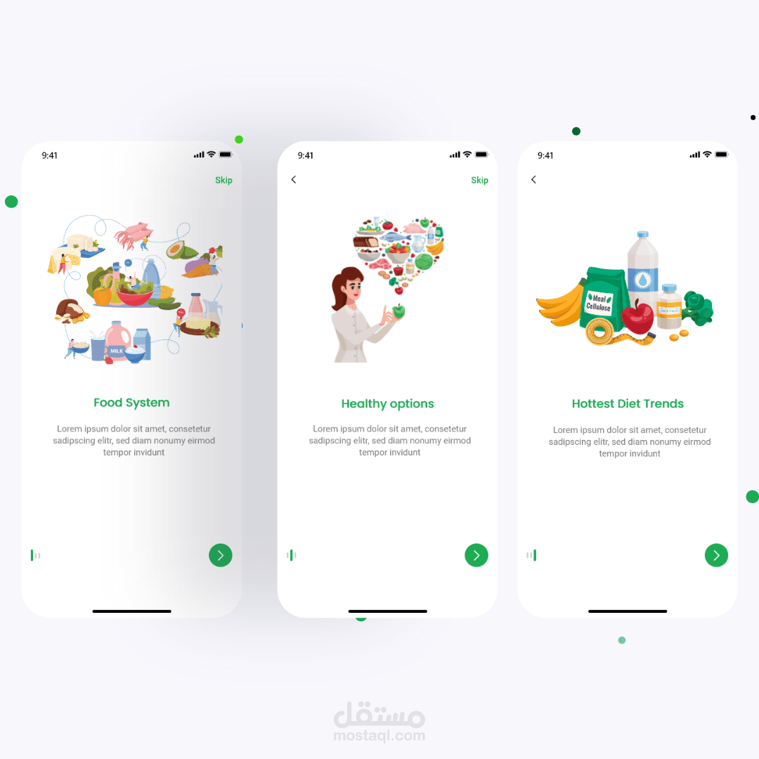 Calories Counters Mobile App