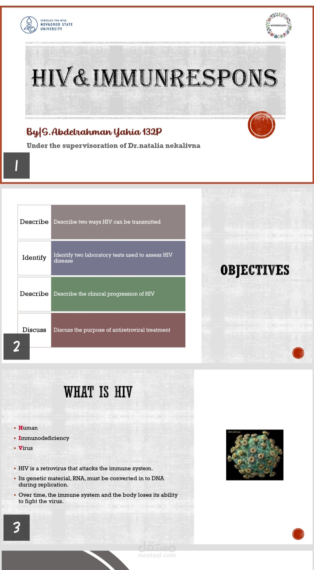 HIV and immu responses