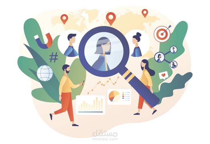 تحديد الجمهور المستهدف وتحليل عميق للباير بيرسونا (Buyer Persona Analysis)