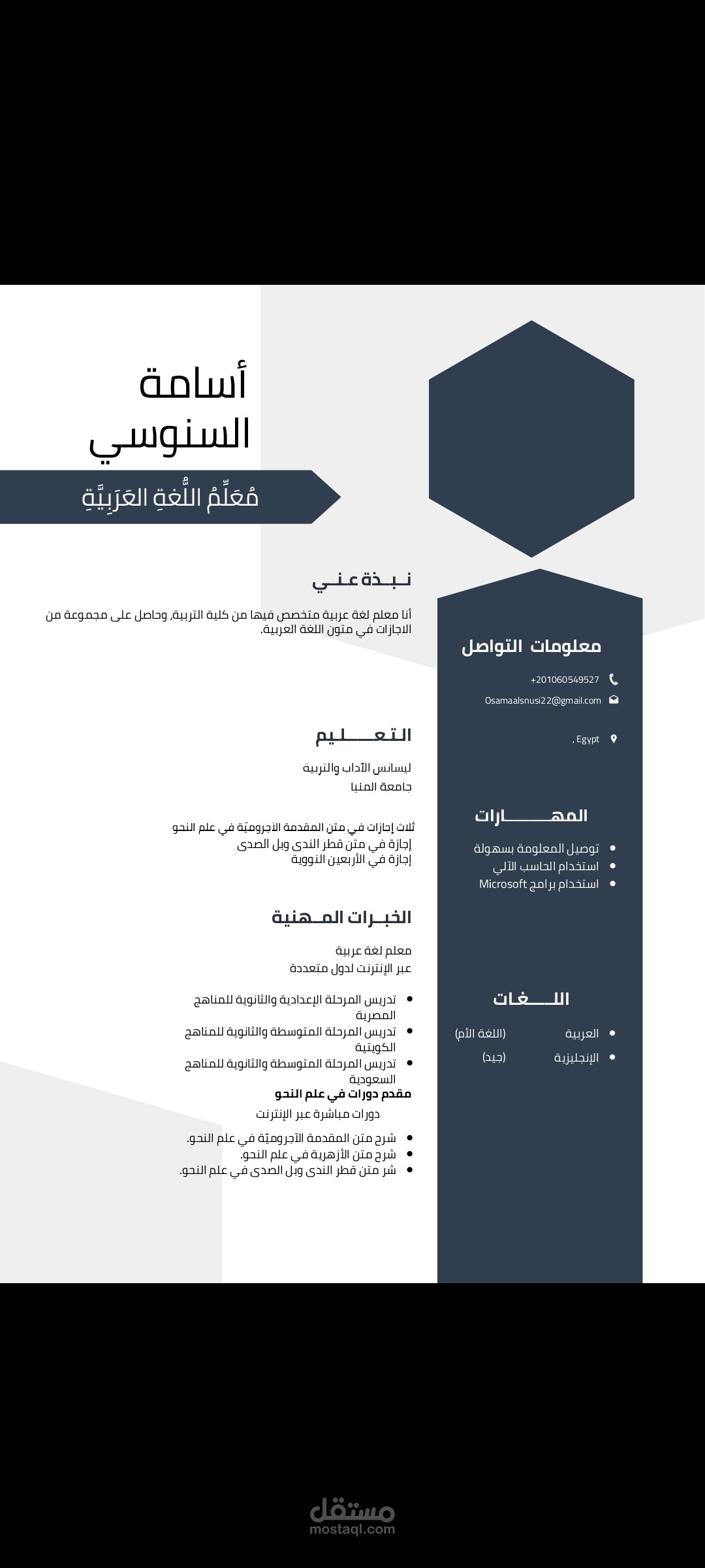 تعليم اللغة العربية والتدقيق اللغوي