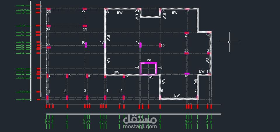 إعداد المخططات الهندسية باستخدام برنامج الاوتوكاد AutoCAD