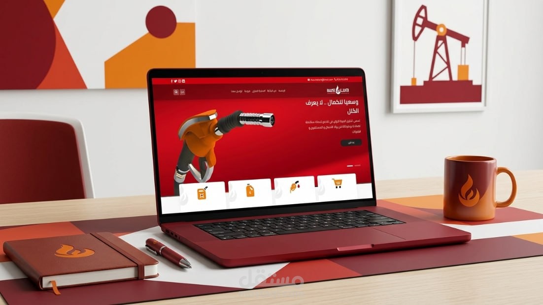 تكويد برمجة موقع تعريفي ومدونة لمحطة أوس باستخدام ووردبريس